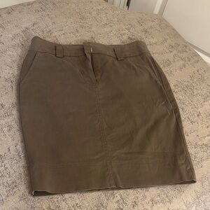 Trina Turk Tan Pencil Skirt